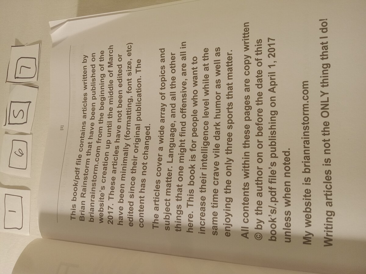 Item 1657 — BRIAN RAINSTORM ARTICLES BOOK BY TOM JENSEN, picture 2 of 5