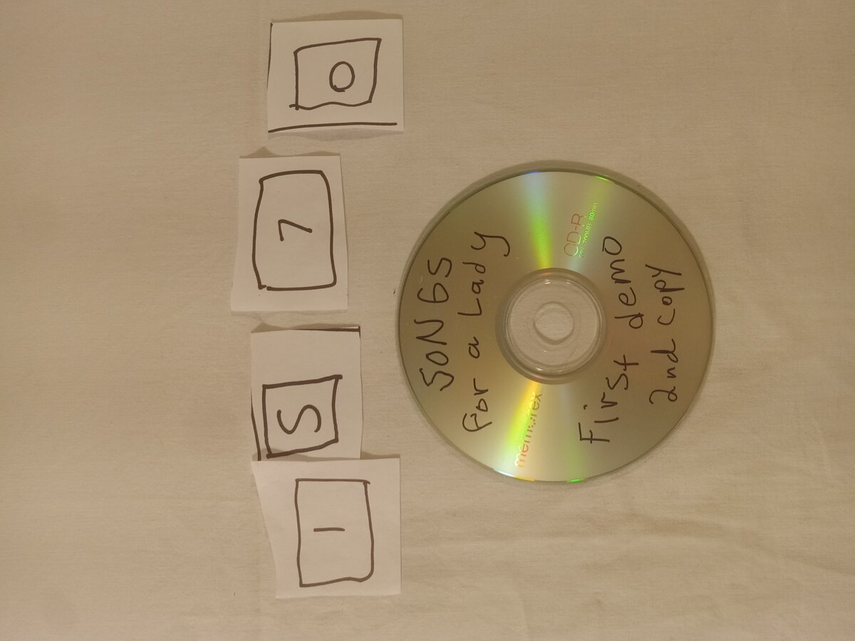 Item 1570 — Articles By Brian Rainstorm (Book) With Songs For A Lady First Demo CD-R, picture 3 of 14