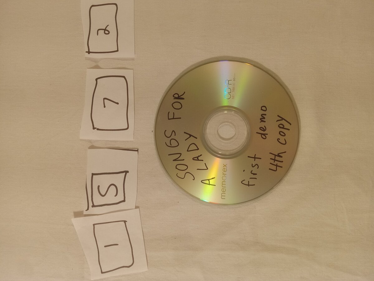 Item 1572 — BASES - Best Baseball Stat Ever by Brian Rainstorm (Book) With Songs For A Lady First Demo CD-R, picture 5 of 8