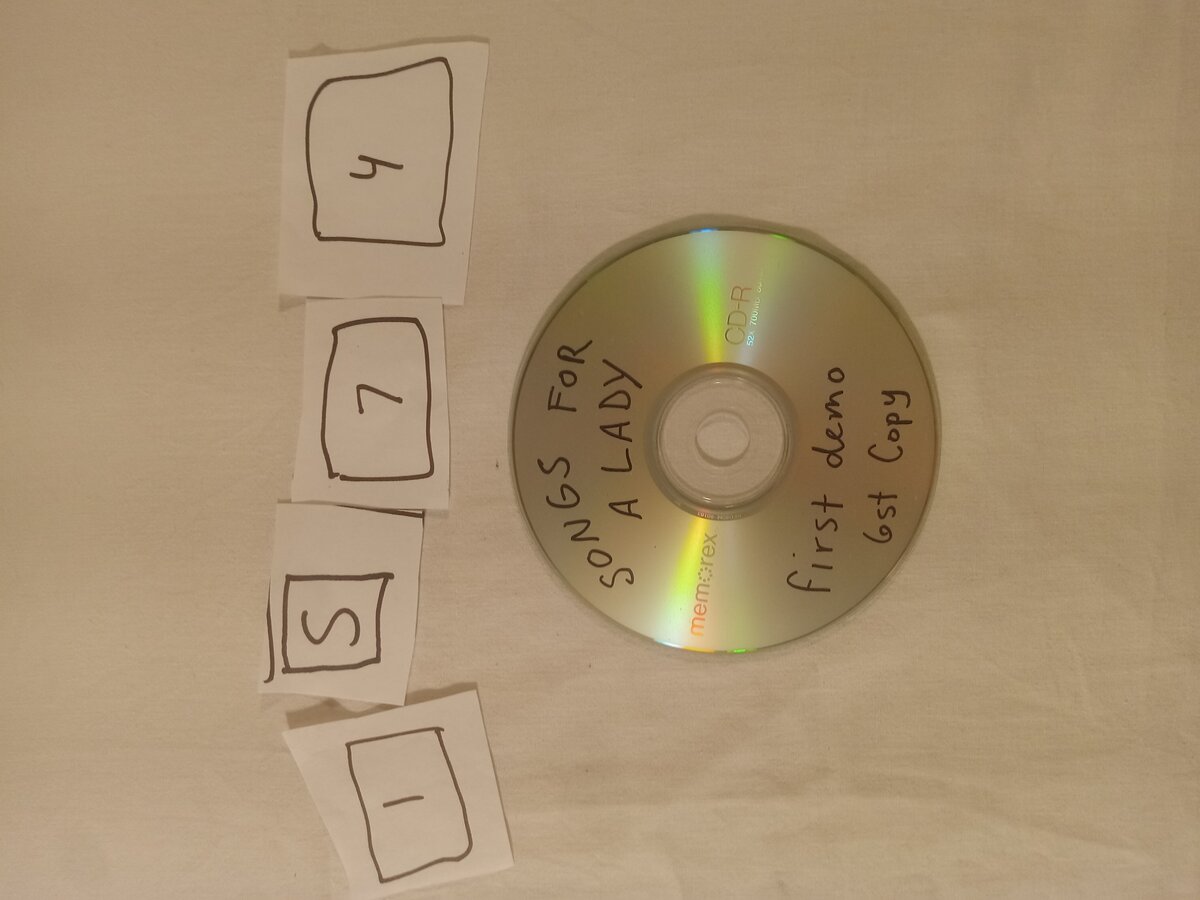 Item 1574 — Poems By Tom (2007) Book With Songs For A Lady First Demo CD-R, picture 2 of 6