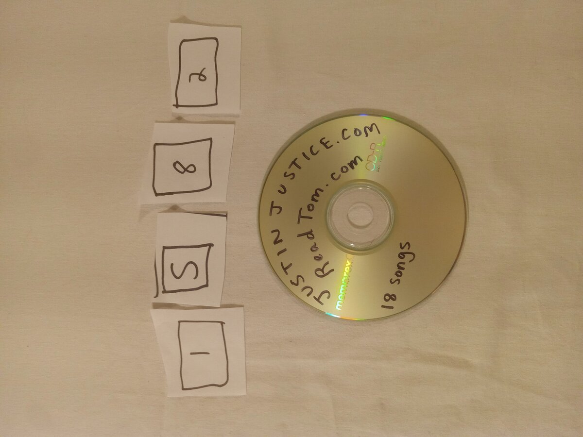 Item 1582 — JUSTIN JUSTICE.com - 18 songs, picture 1 of 2