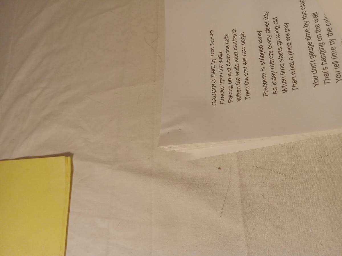 Item 1593 — FIRST DRAFT FINISHED SONGS, picture 18 of 20
