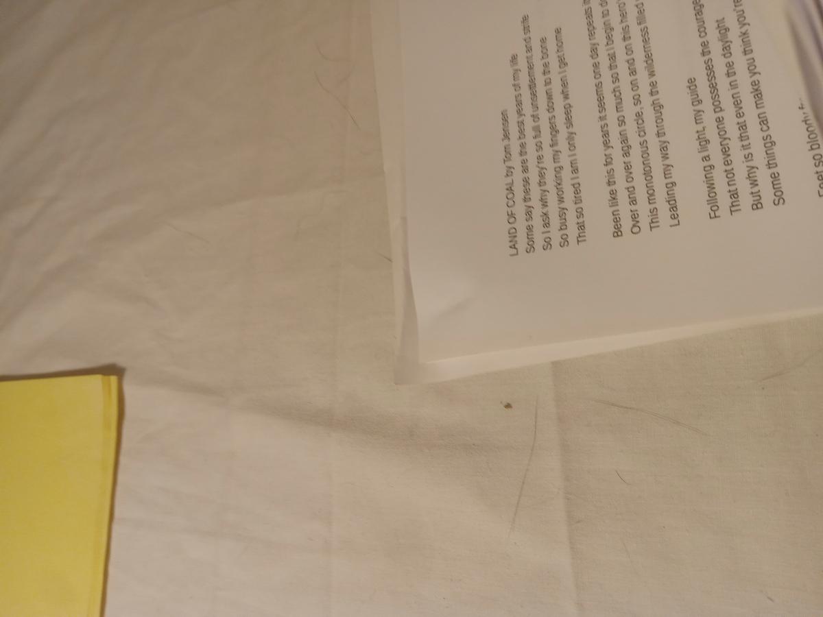 Item 1594 — Red-Circled Typed Lyric Pages And Poetry Competition Entry, picture 17 of 33