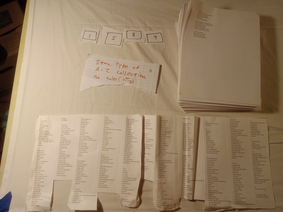 Item 1589 — Only The Best: Poems & Song Lyrics, picture 2 of 2