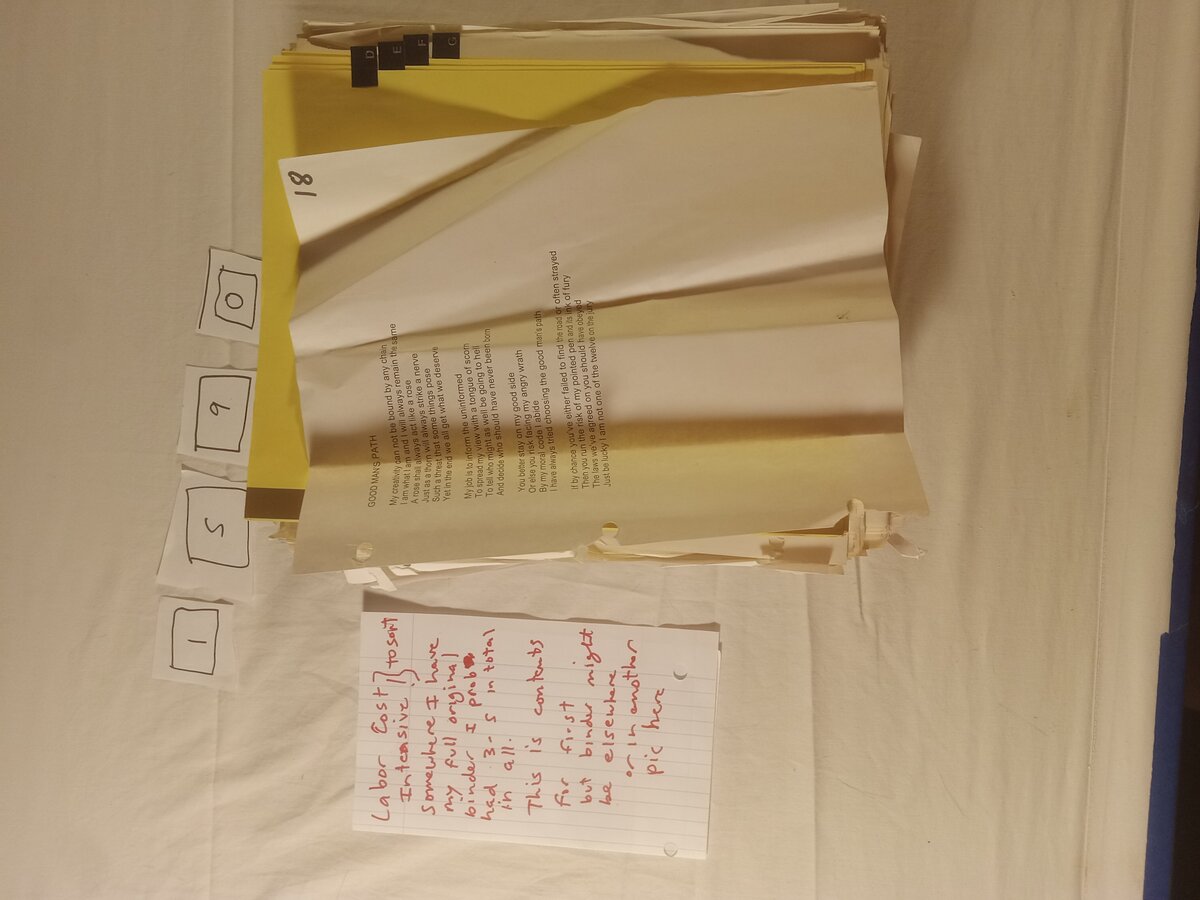 Item 1590 — Only The Best: Poems & Song Lyrics, picture 1 of 2