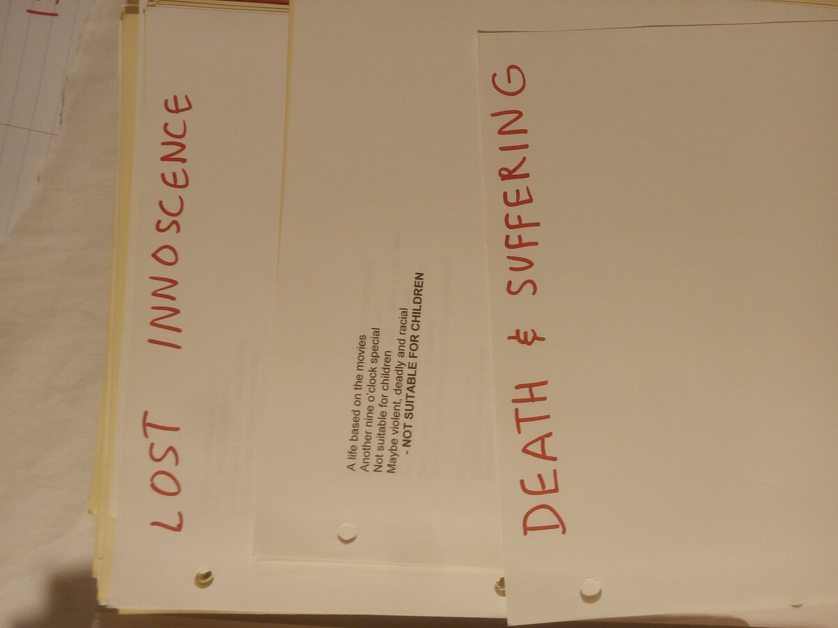 Item 1599 — Poems By Subject Big Binder With Quotes, Scary Truths Book (Brian Rainstorm), picture 16 of 21