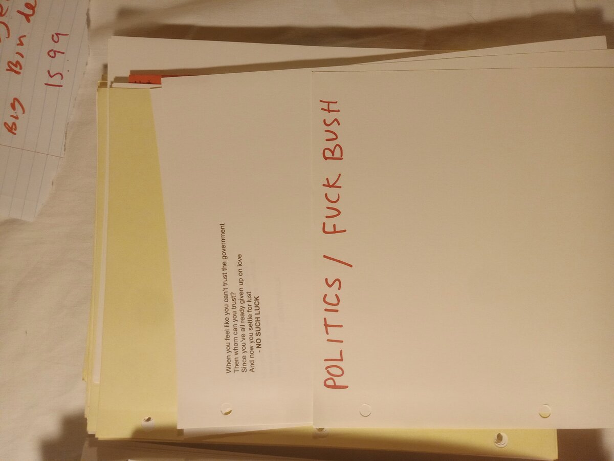 Item 1599 — Poems By Subject Big Binder With Quotes, Scary Truths Book (Brian Rainstorm), picture 17 of 21