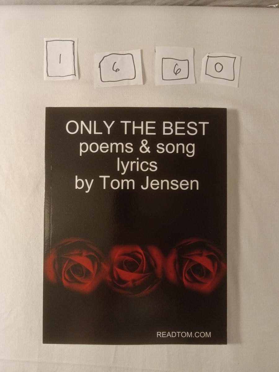 Item 1660 — ONLY THE BEST poems & song lyrics, picture 1 of 1