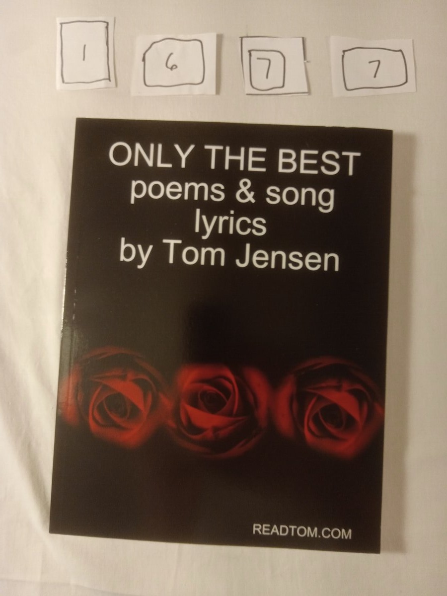 Item 1677 — ONLY THE BEST poems & song lyrics, picture 1 of 1
