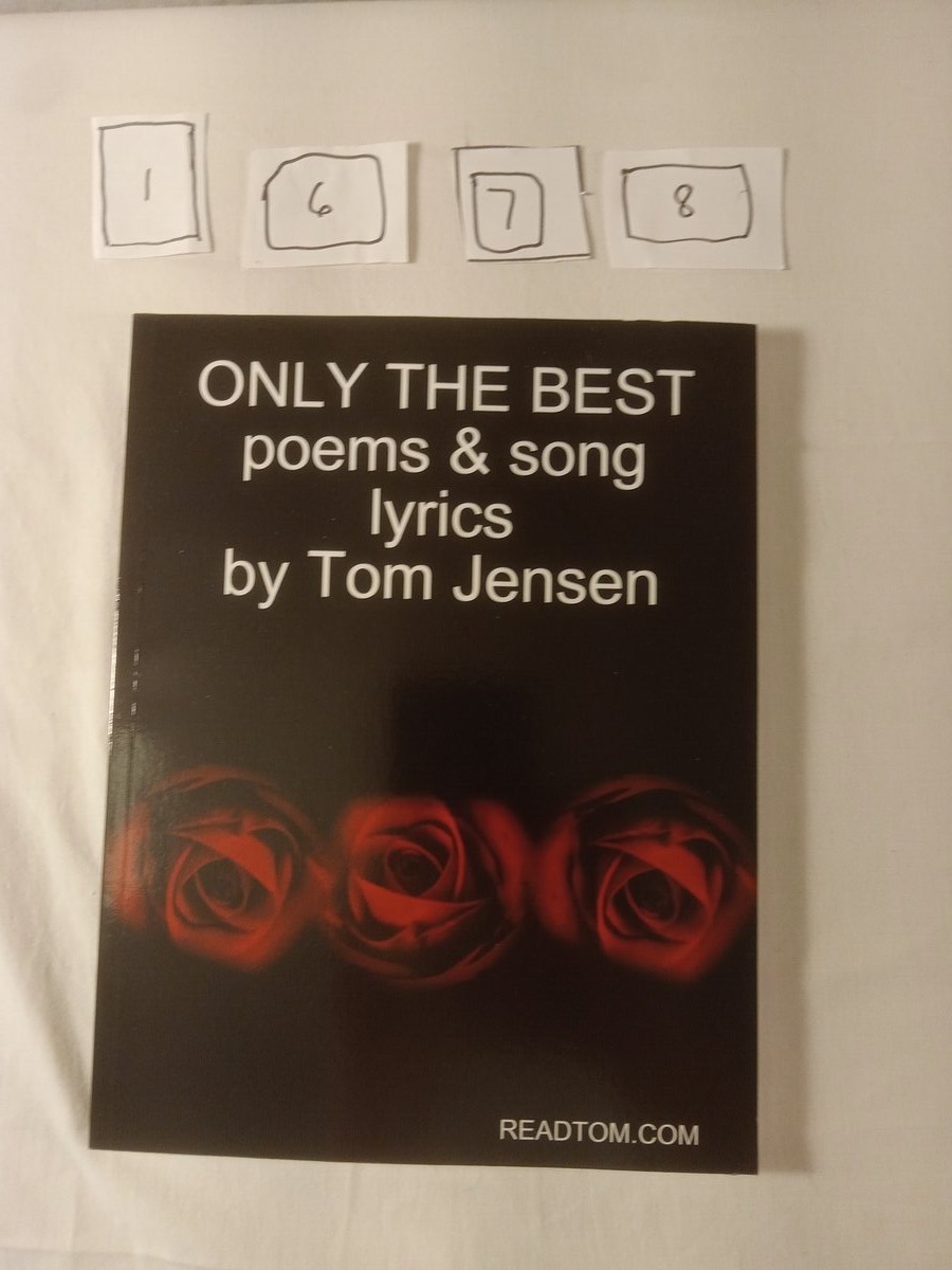 Item 1678 — ONLY THE BEST poems & song lyrics, picture 1 of 1