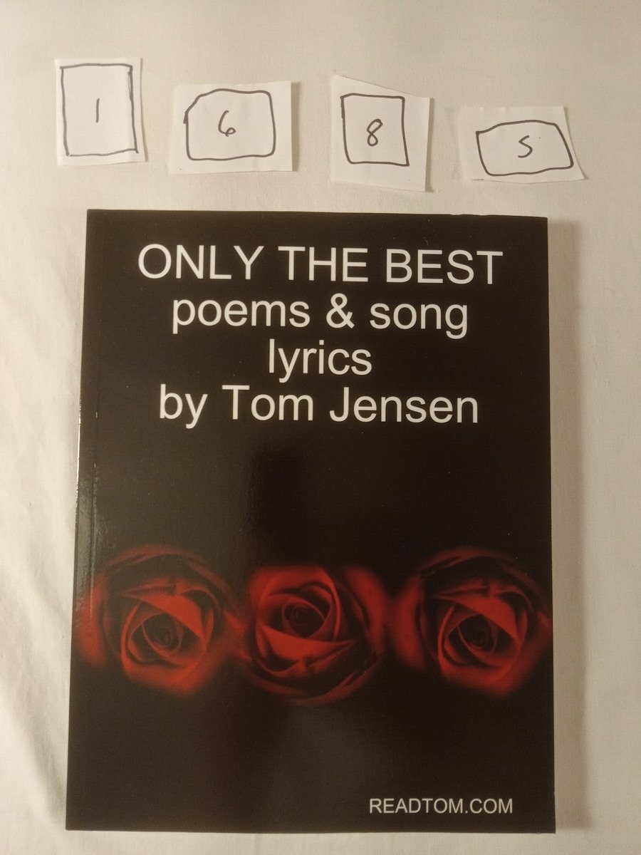 Item 1685 — ONLY THE BEST poems & song lyrics, picture 1 of 1