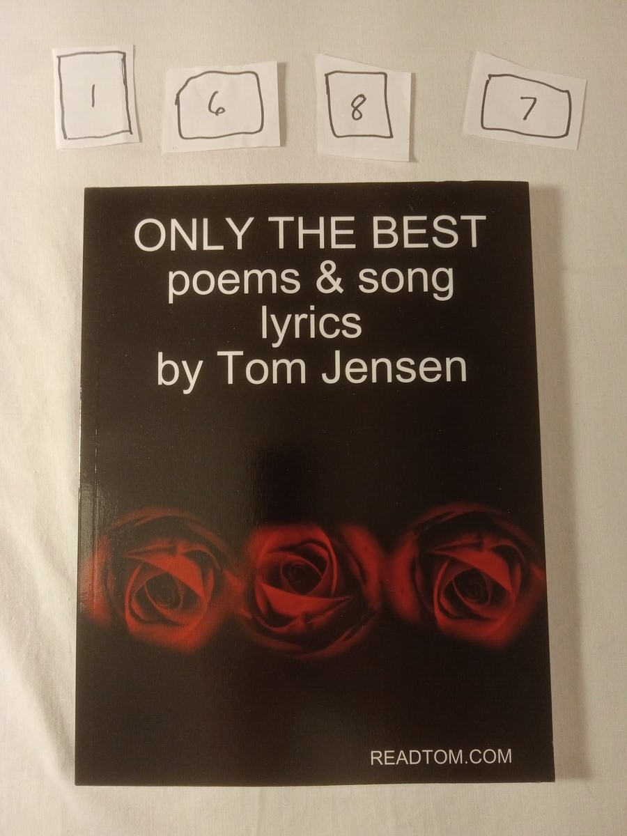 Item 1687 — ONLY THE BEST poems & song lyrics, picture 1 of 1