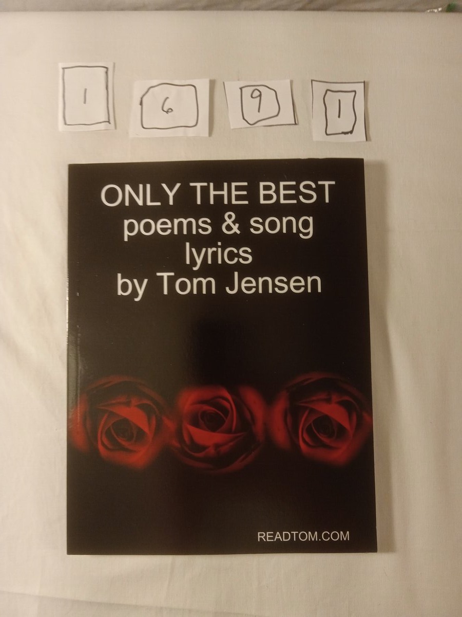 Item 1691 — ONLY THE BEST poems & song lyrics, picture 1 of 1