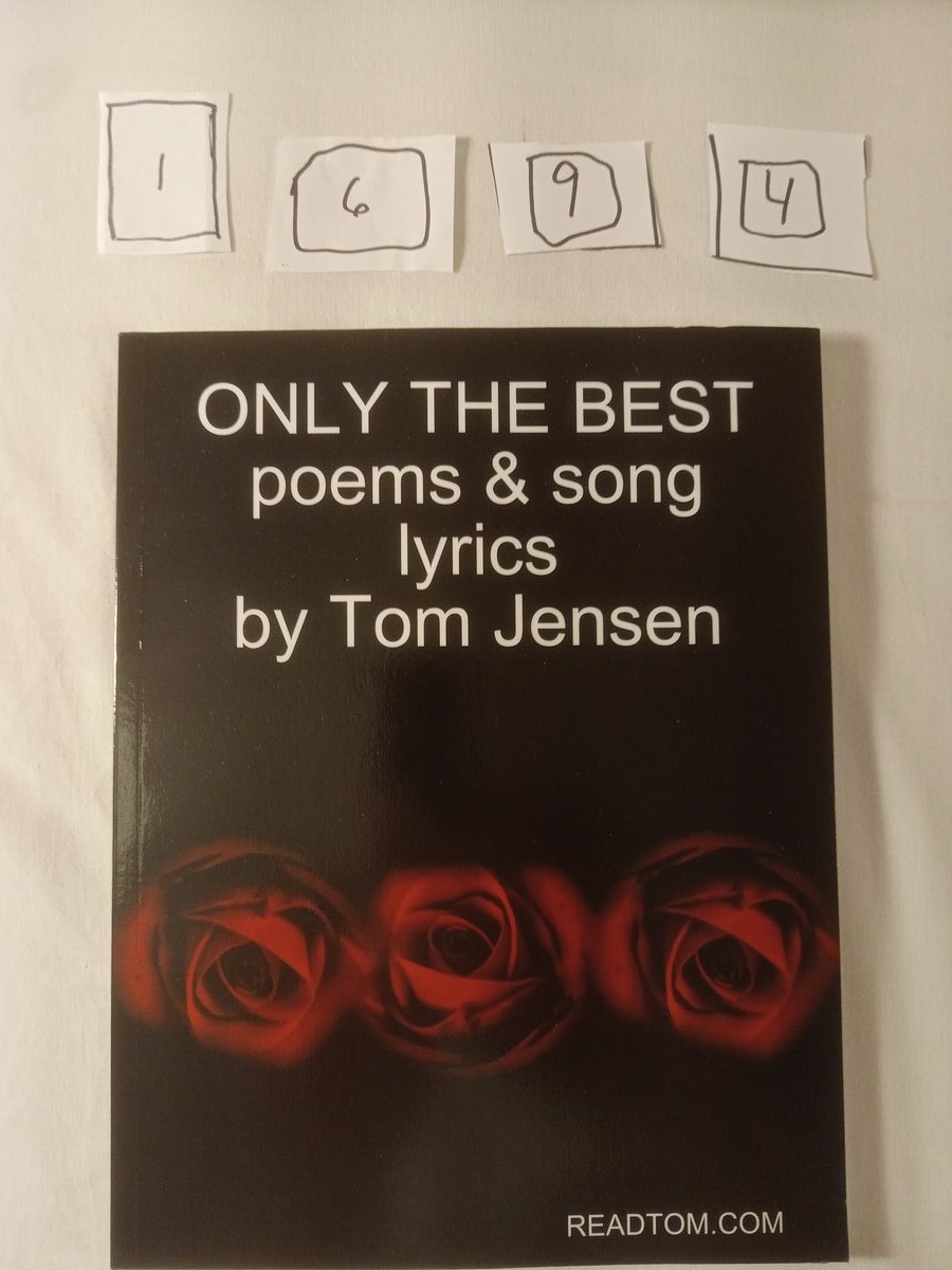 Item 1694 — ONLY THE BEST poems & song lyrics, picture 1 of 1