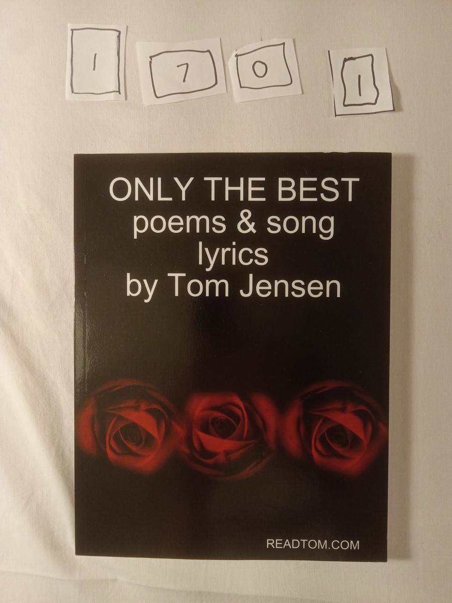 Item 1701 — ONLY THE BEST poems & song lyrics, picture 1 of 1