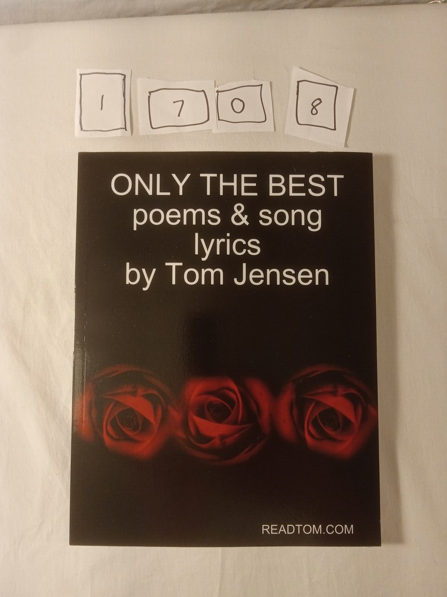 Item 1708 — ONLY THE BEST poems & song lyrics, picture 1 of 1
