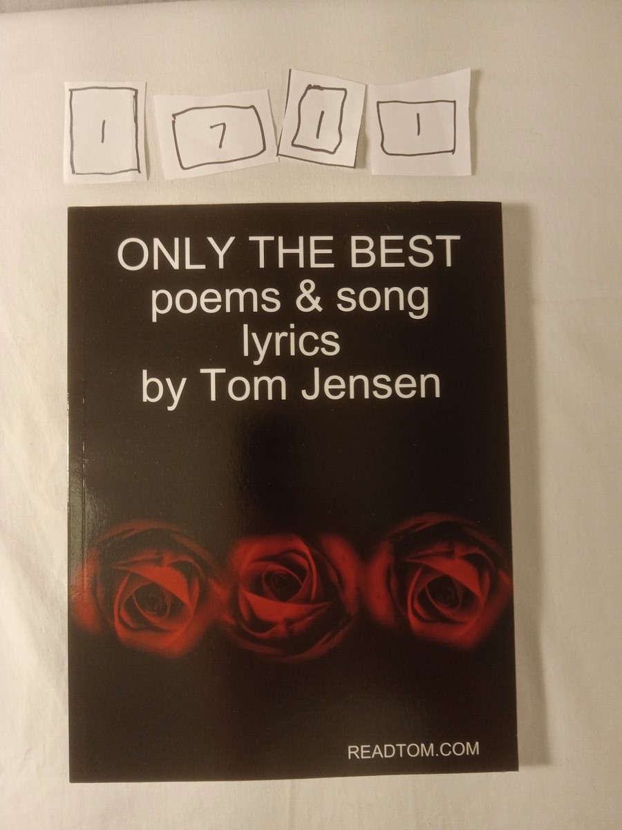 Item 1711 — ONLY THE BEST poems & song lyrics, picture 1 of 1