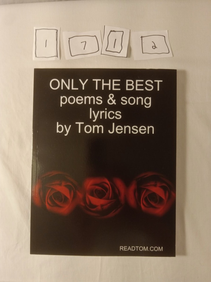 Item 1712 — ONLY THE BEST poems & song lyrics, picture 1 of 1