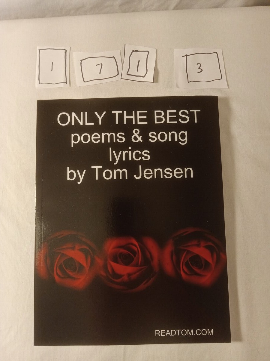 Item 1713 — ONLY THE BEST poems & song lyrics, picture 1 of 1