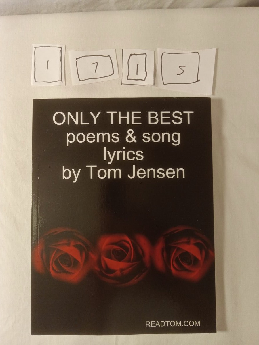 Item 1715 — ONLY THE BEST poems & song lyrics, picture 1 of 1