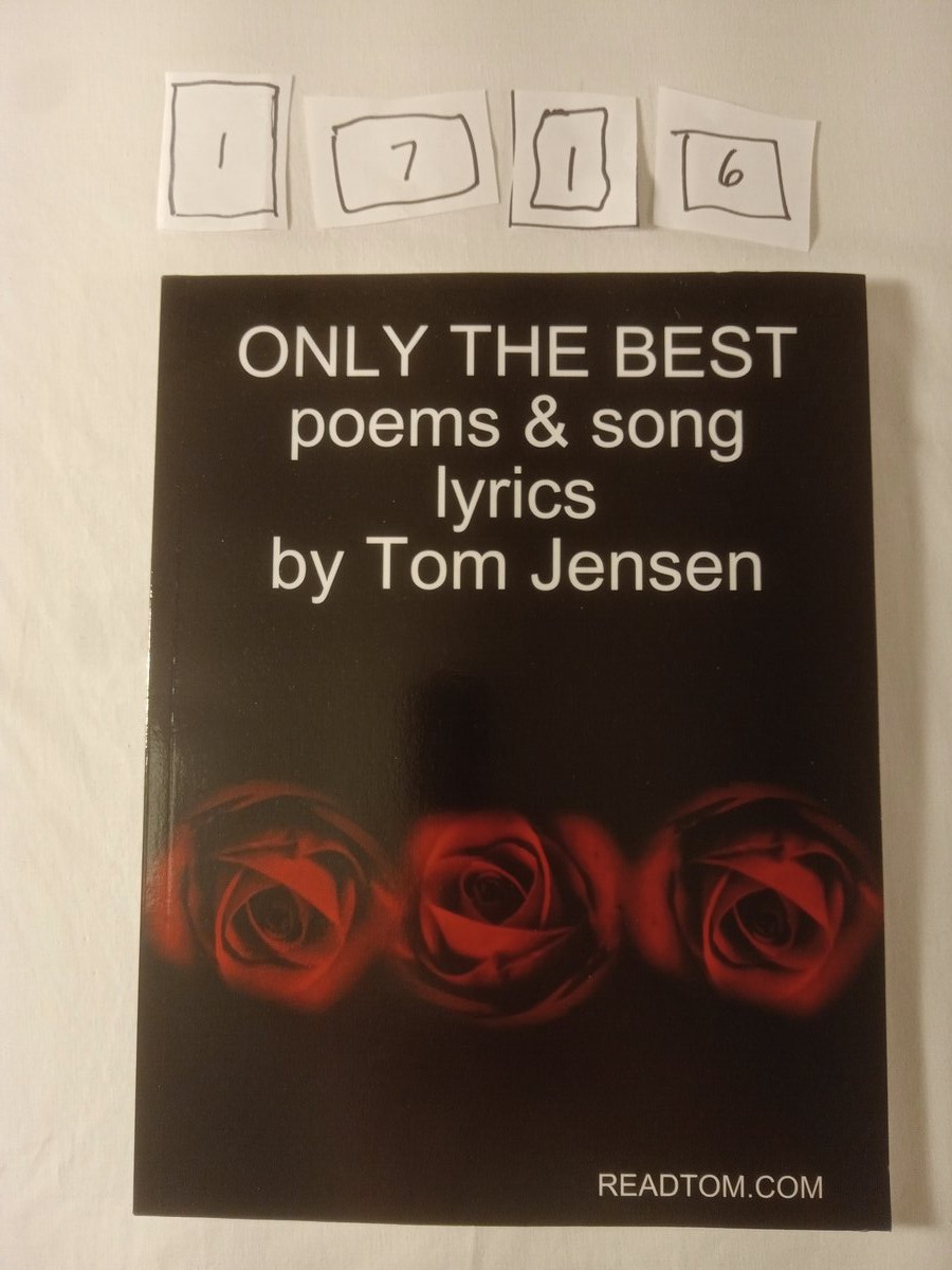 Item 1716 — ONLY THE BEST poems & song lyrics, picture 1 of 1