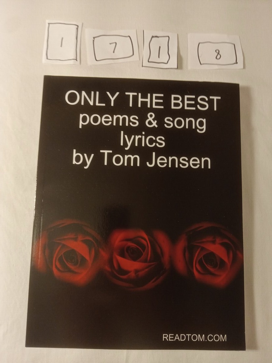 Item 1718 — ONLY THE BEST poems & song lyrics, picture 1 of 1