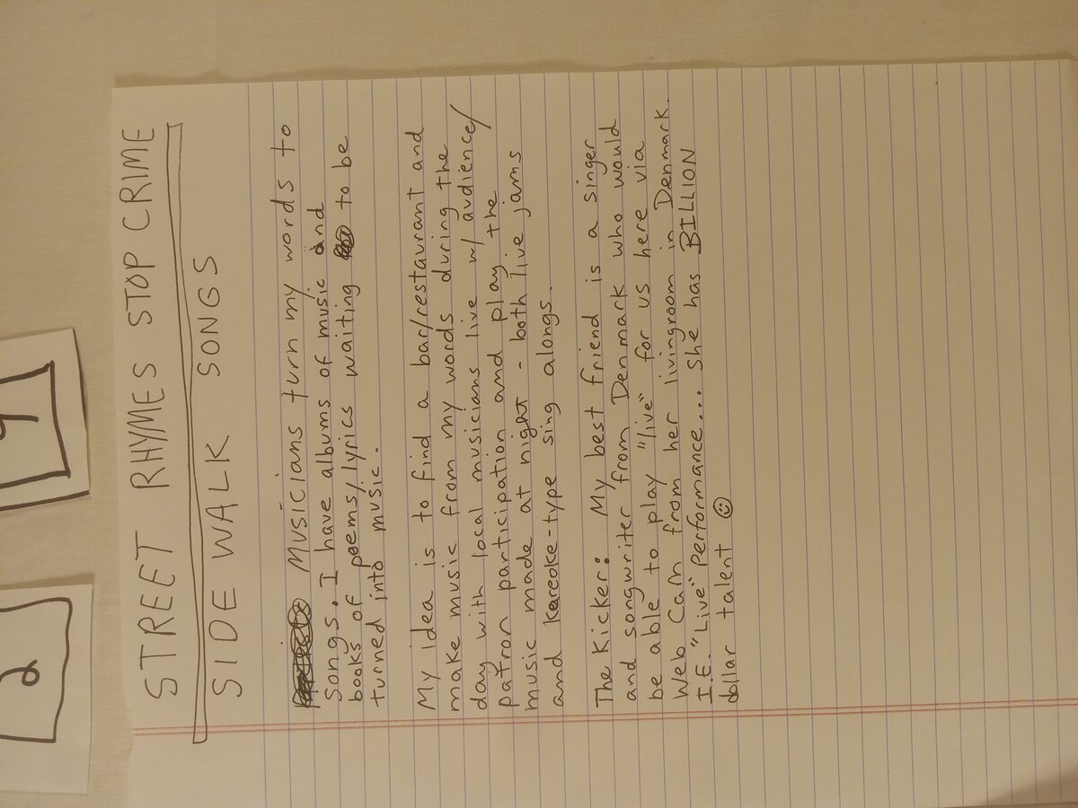 Item 1729 — STREET RHYMES STOP CRIME SIDE WALK SONGS, picture 3 of 4