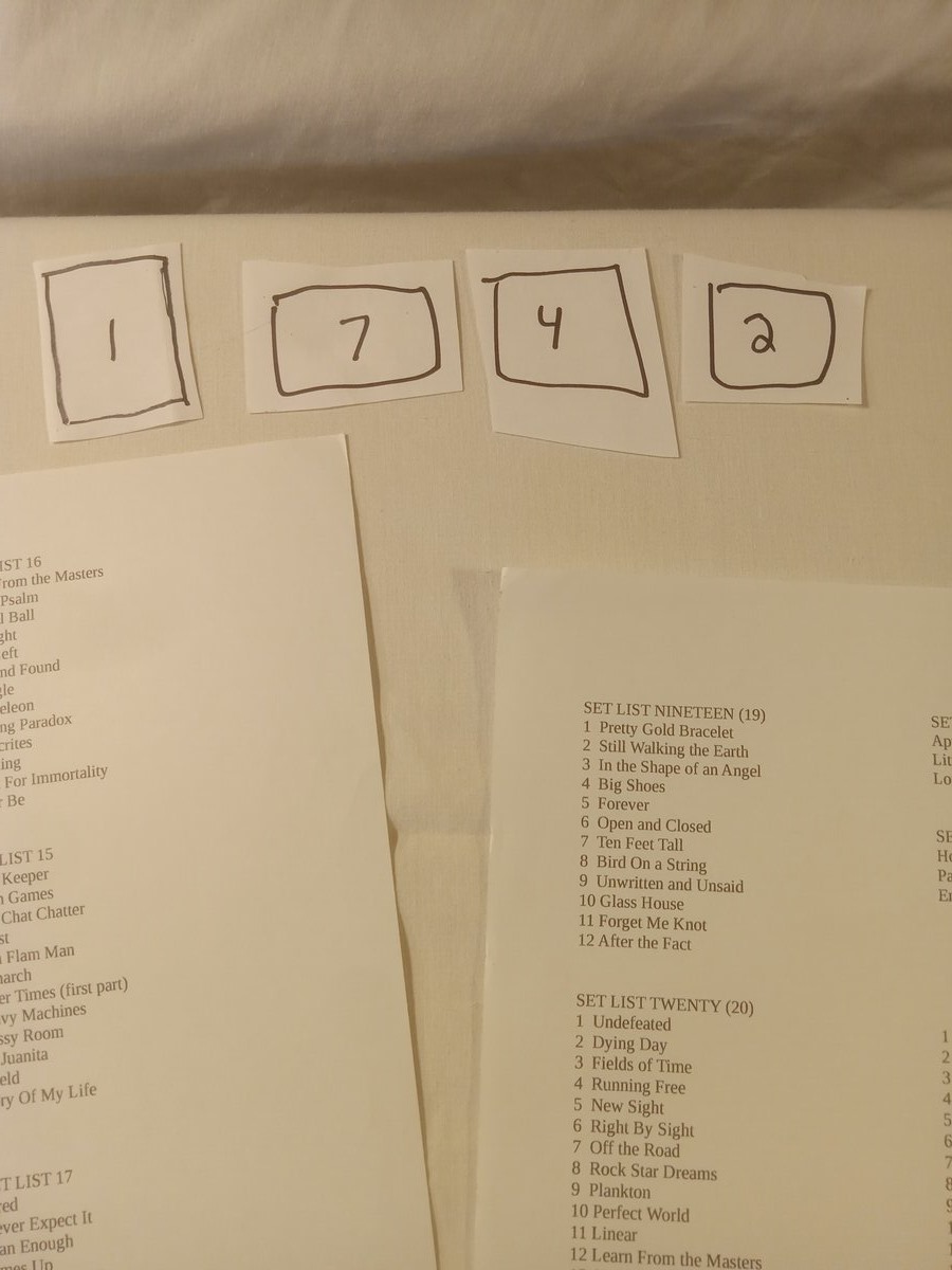 Item 1742 — SET LISTS 1 TO 23, picture 1 of 9