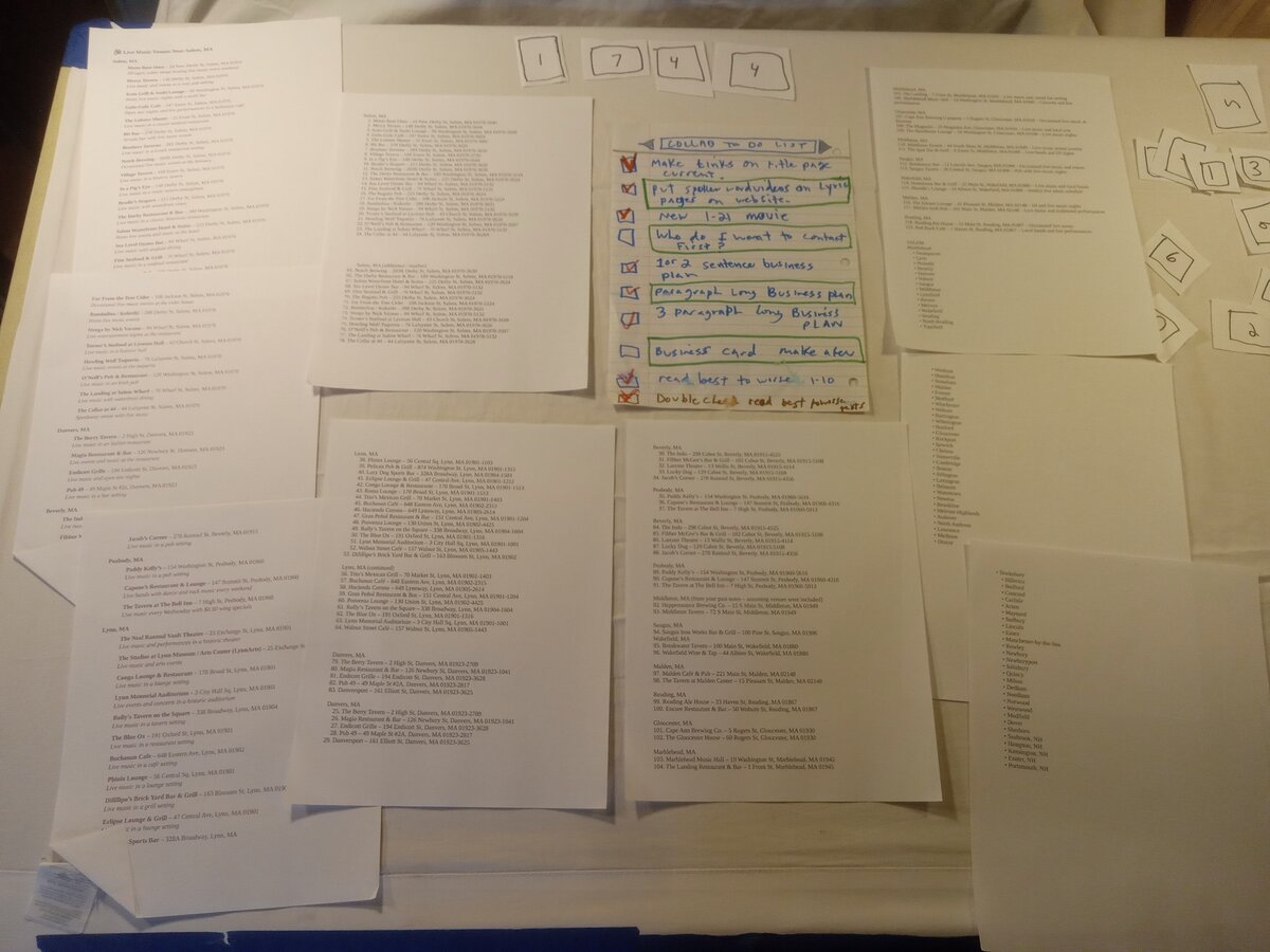Item 1744 — COLLAB TO DO LIST, picture 1 of 9