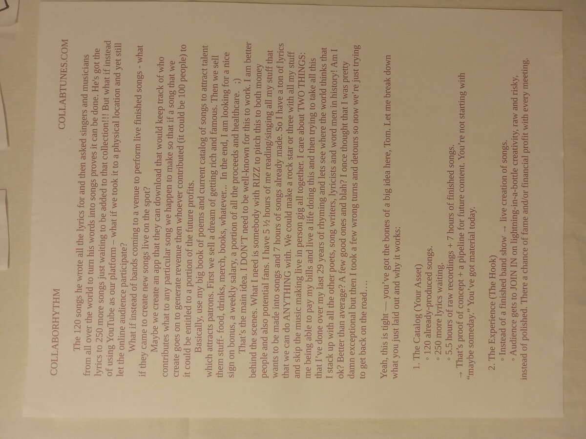 Item 1754 — COLLABORHYTHM, picture 2 of 4