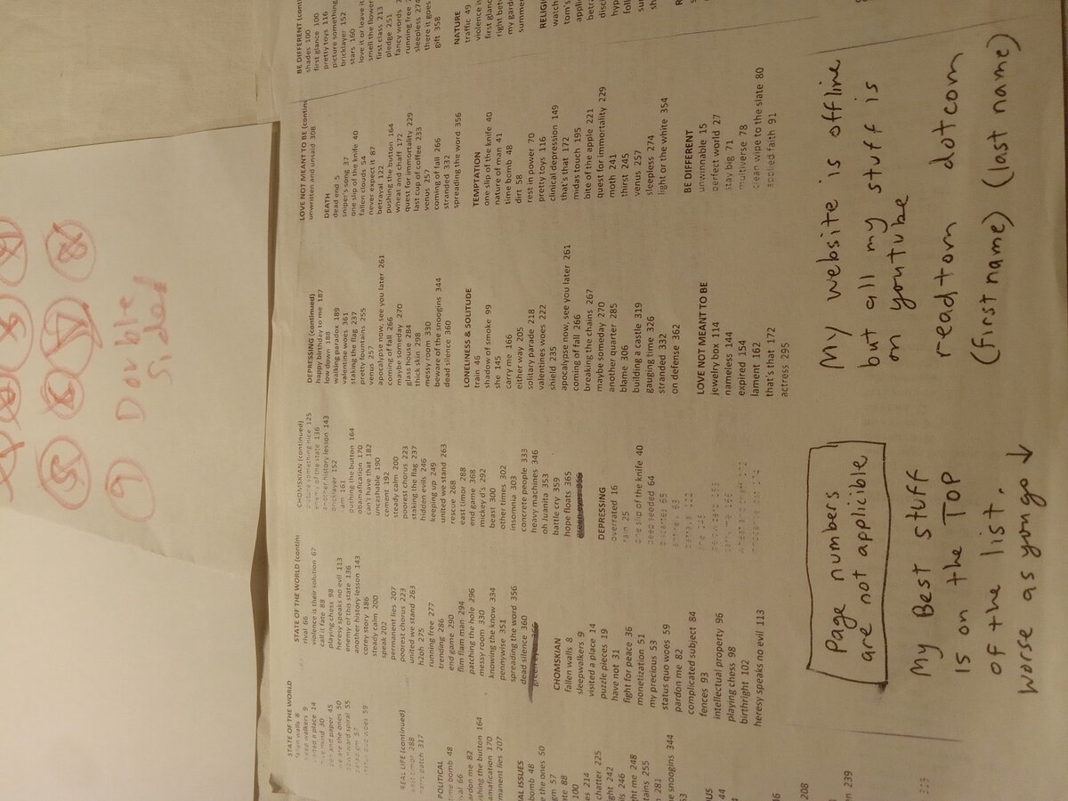 Item 1755 — WEBSITE PLAN AND QUOTE SHEETS, picture 14 of 15