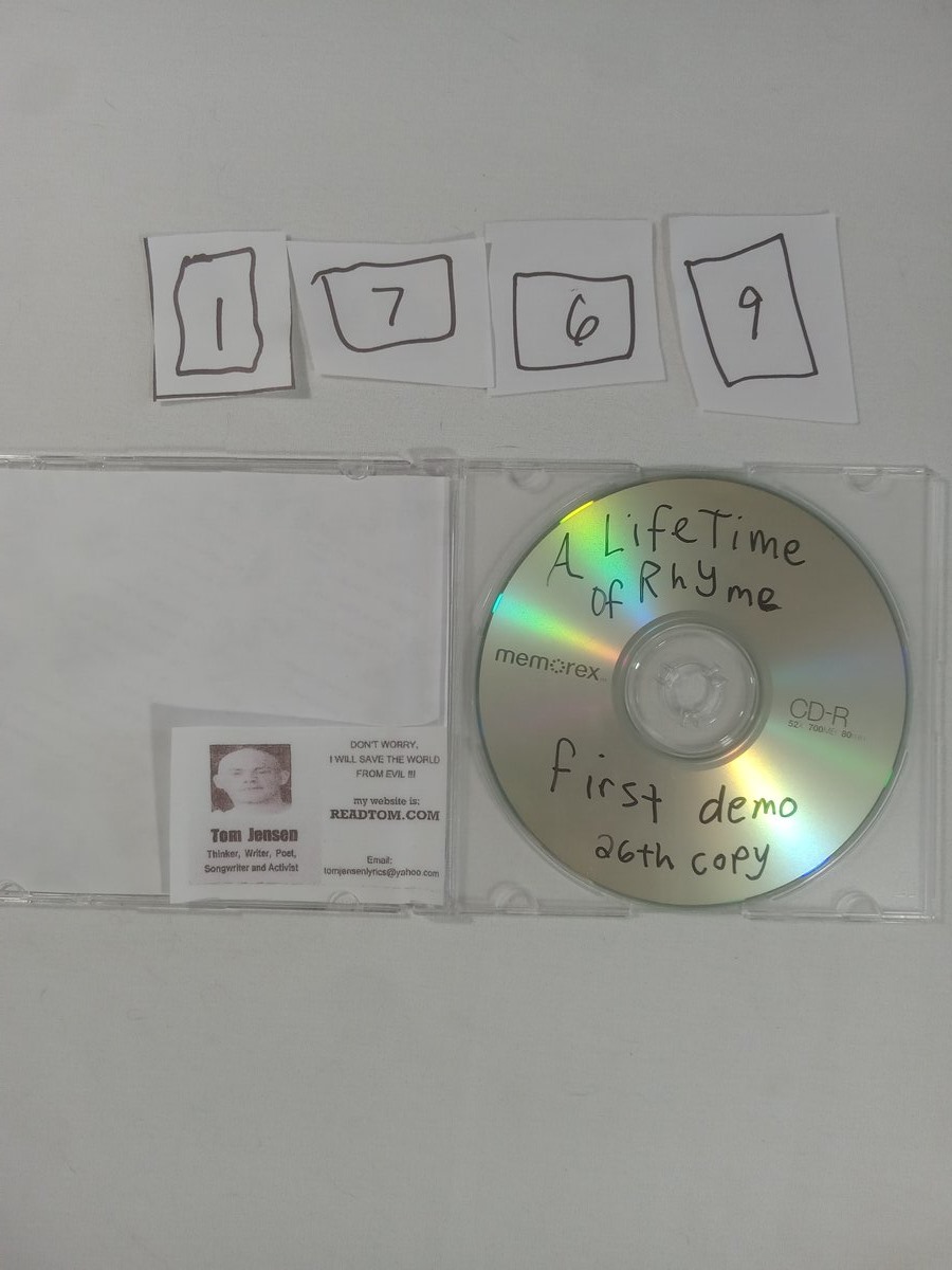 Item 1769 — A Lifetime of Rhyme, picture 1 of 2
