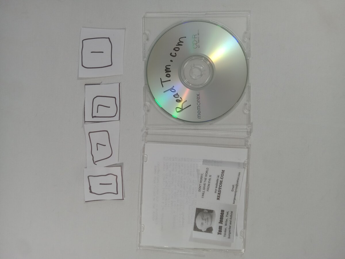 Item 1771 — READTOM COM 20 SONG COMP DISC, picture 1 of 2