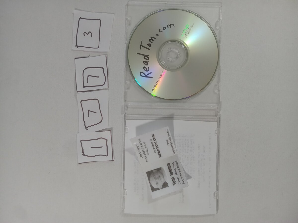 Item 1773 — READTOM COM 20 SONG COMP DISC, picture 1 of 2