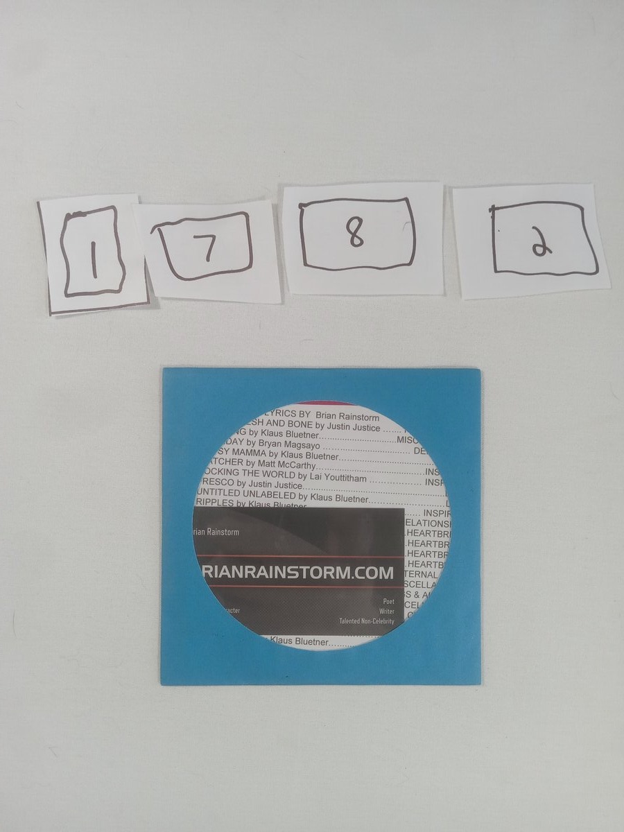 Item 1782 — BRIANRAINSTORM SLEEVE BLUE, picture 1 of 1
