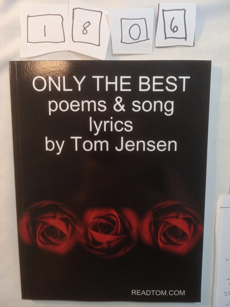 Item 1806 — ONLY THE BEST poems & song lyrics, picture 1 of 3