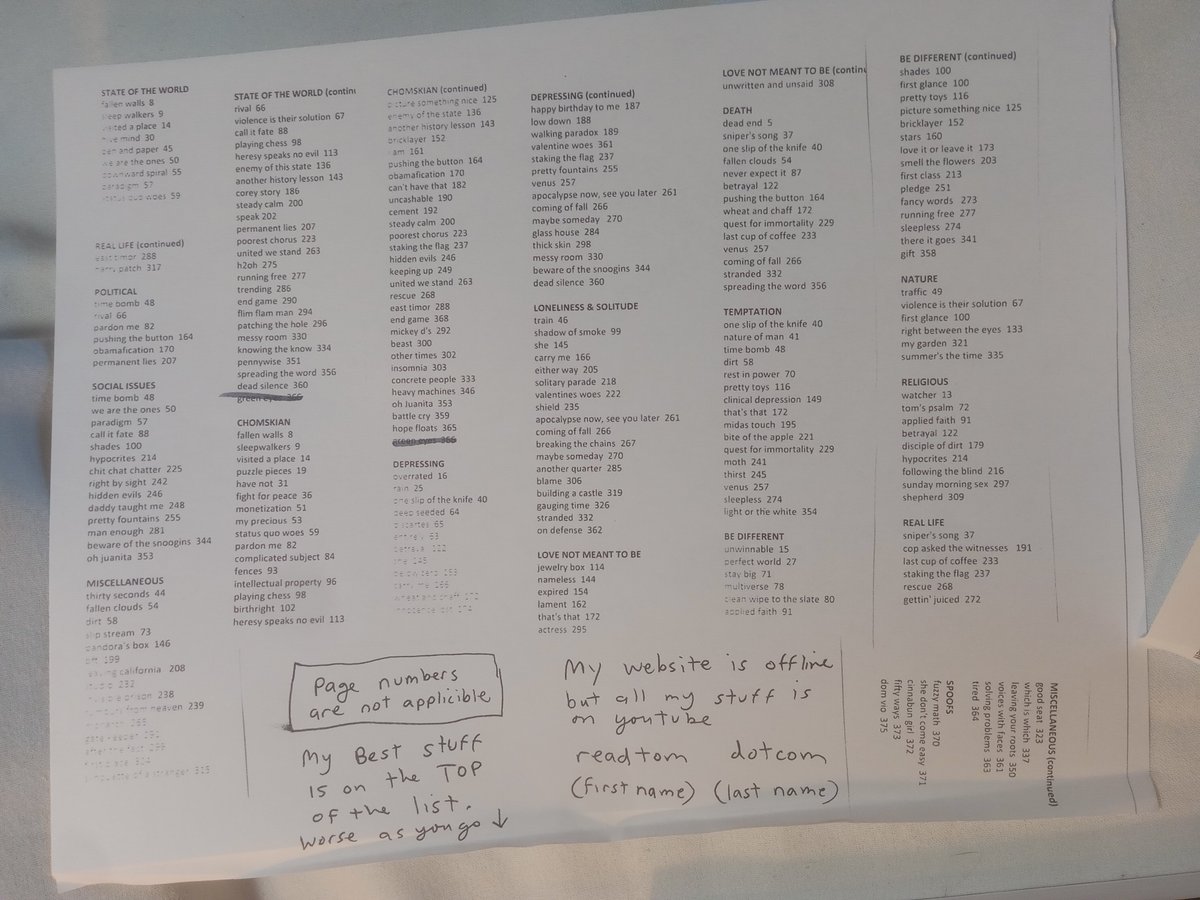Item 1806 — ONLY THE BEST poems & song lyrics, picture 2 of 3