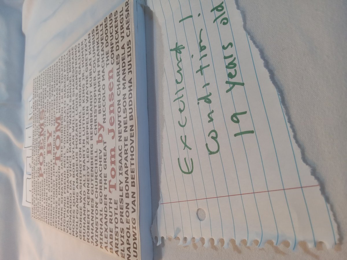 Item 1813 — POEMS BY TOM JENSEN, picture 3 of 3