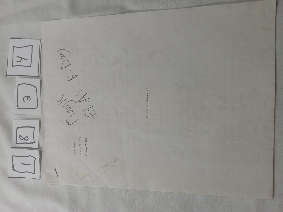 Item 1824 — A Hard Rain's Gonna Fall, picture 1 of 4