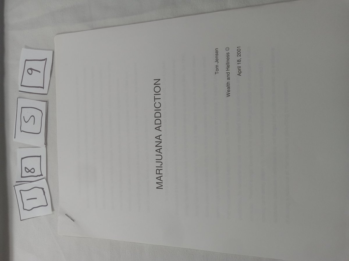 Item 1859 — MARIJUANA ADDICTION, picture 1 of 5