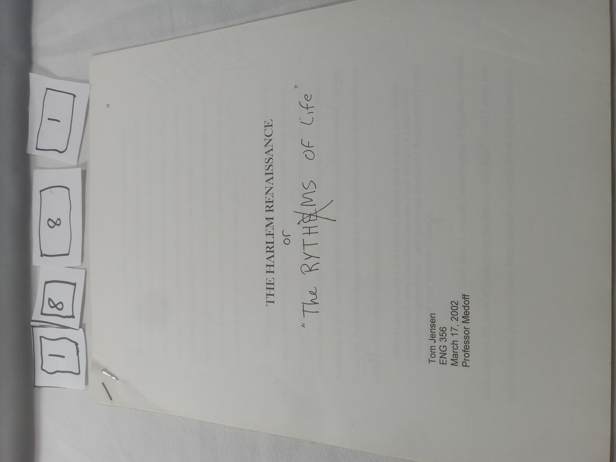 Item 1881 — THE HARLEM RENAISSANCE or "The RYTHEMS OF Life", picture 1 of 11