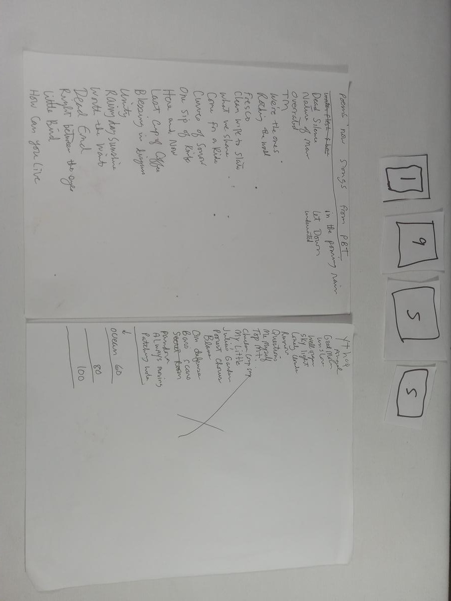 Item 1955 — Poems now Songs from PBT, picture 1 of 4
