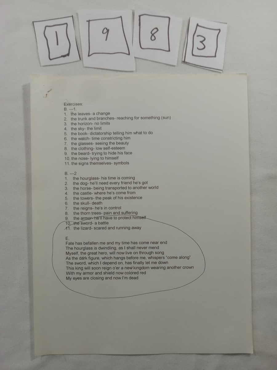 Item 1983 — Fate Has Befallen Me, picture 1 of 1