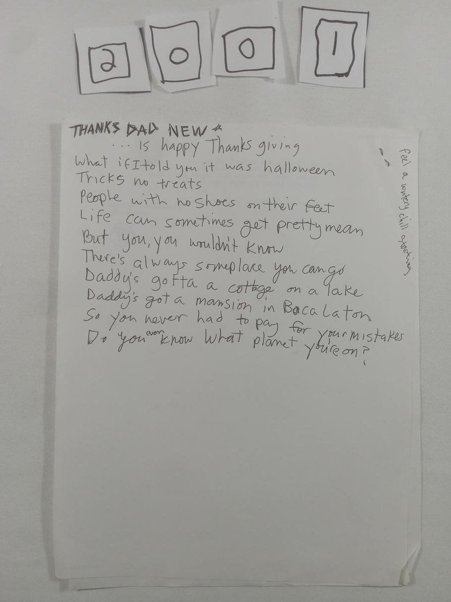 Item 2001 — THANKS DAD NEW, picture 1 of 4