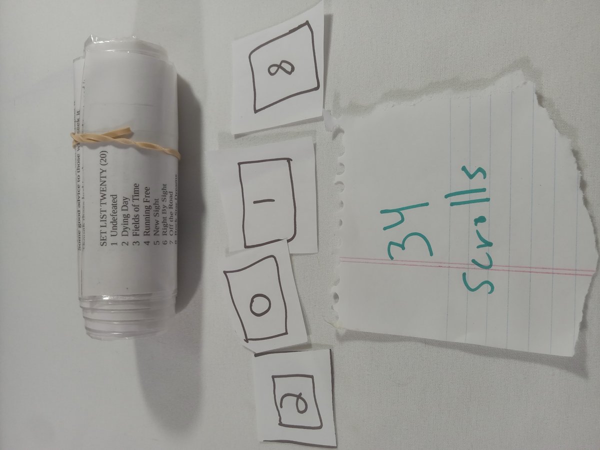 Item 2018 — SET LIST TWENTY, picture 1 of 1