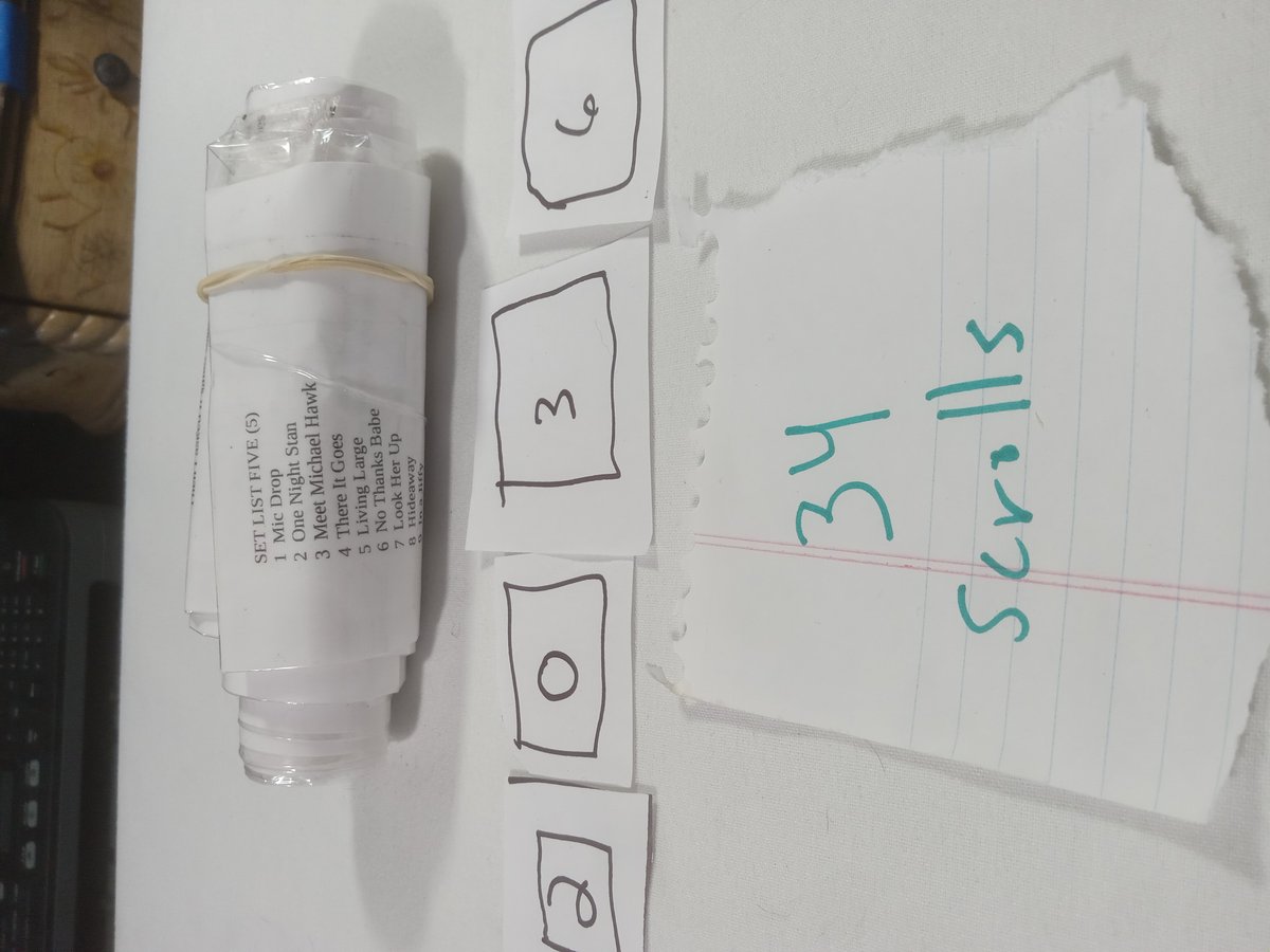 Item 2036 — SET LIST FIVE (5), picture 1 of 1