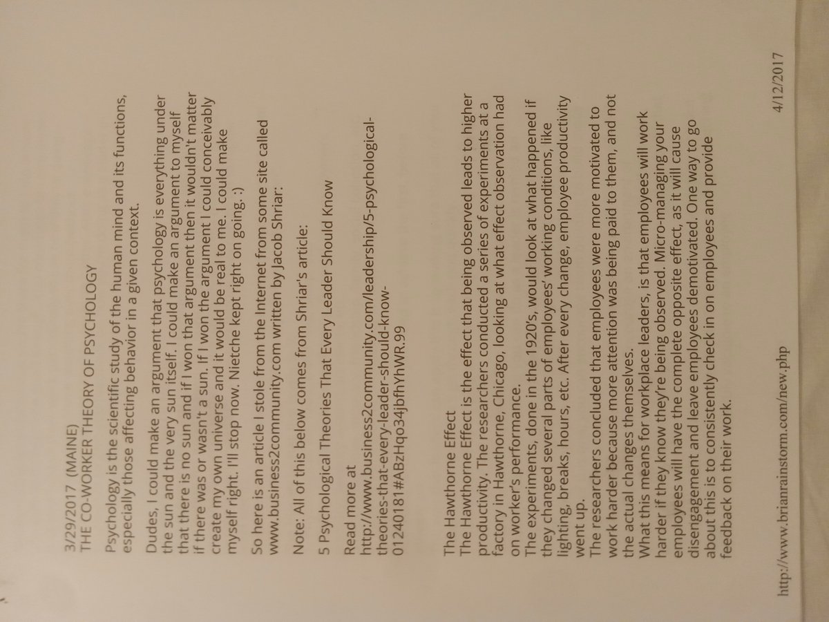 Item 951 — Co-worker Theory of Psychology, picture 3 of 4