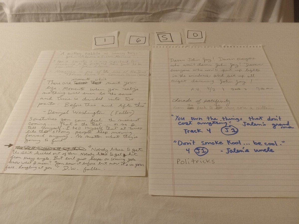 Item 1650 — QUOTE CARDS AND SKETCH NOTES, picture 1 of 3