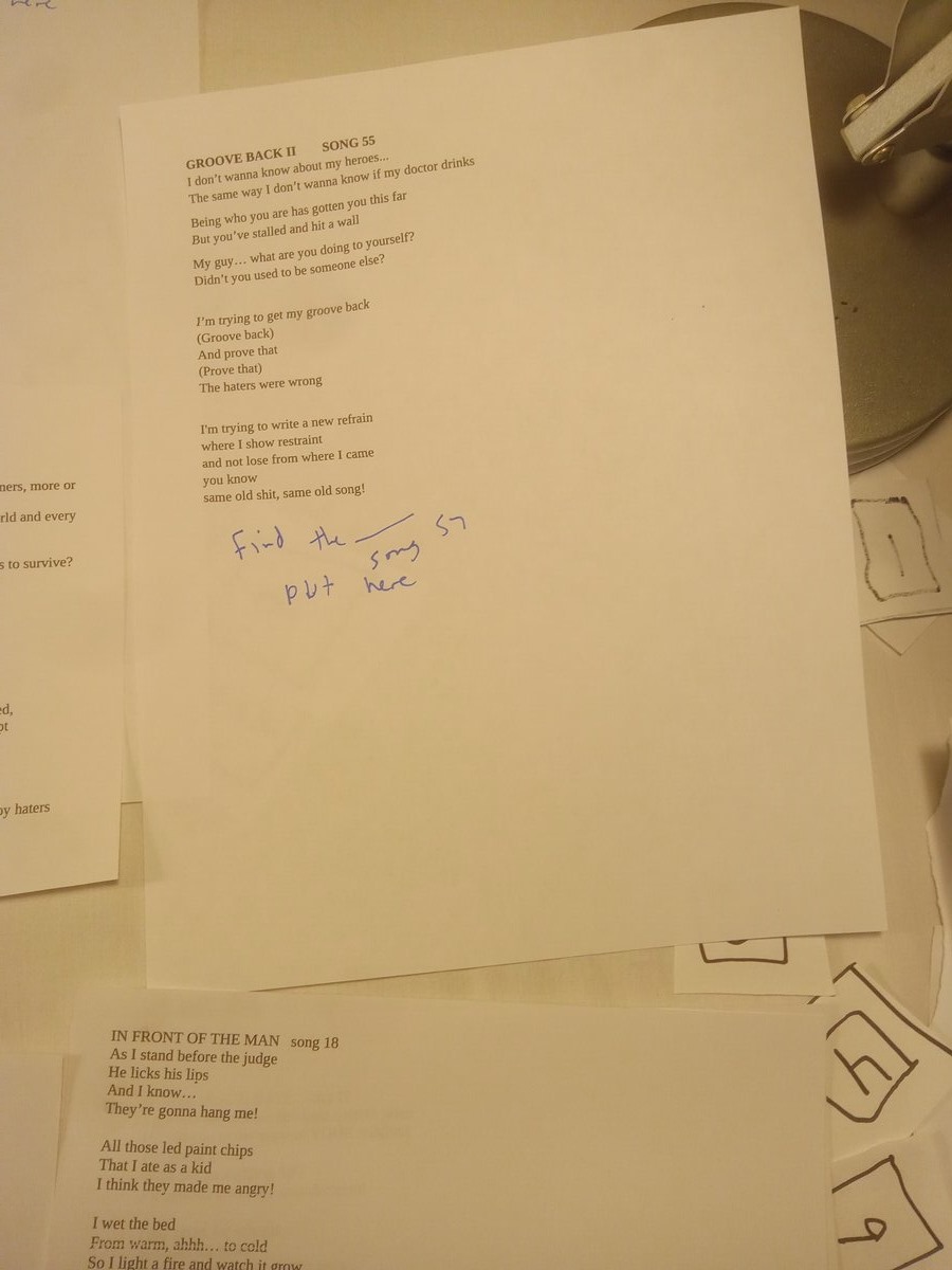 Item 1495 — GROOVE BACK II SONG 55, picture 1 of 1